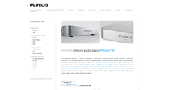 Desktop Screenshot of plinius.cz